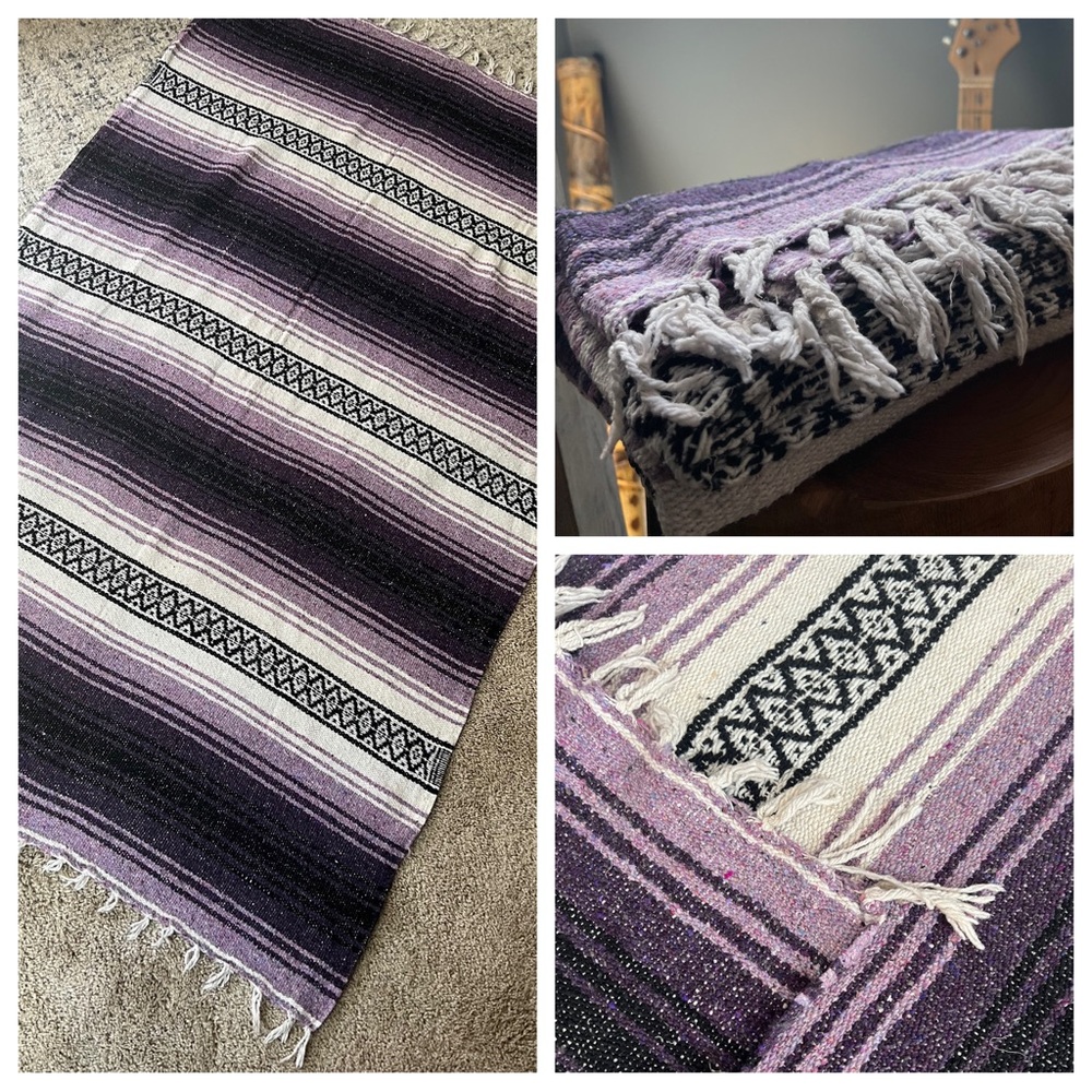 Woven 4’x6’ Blanket Wrap Throw Yoga